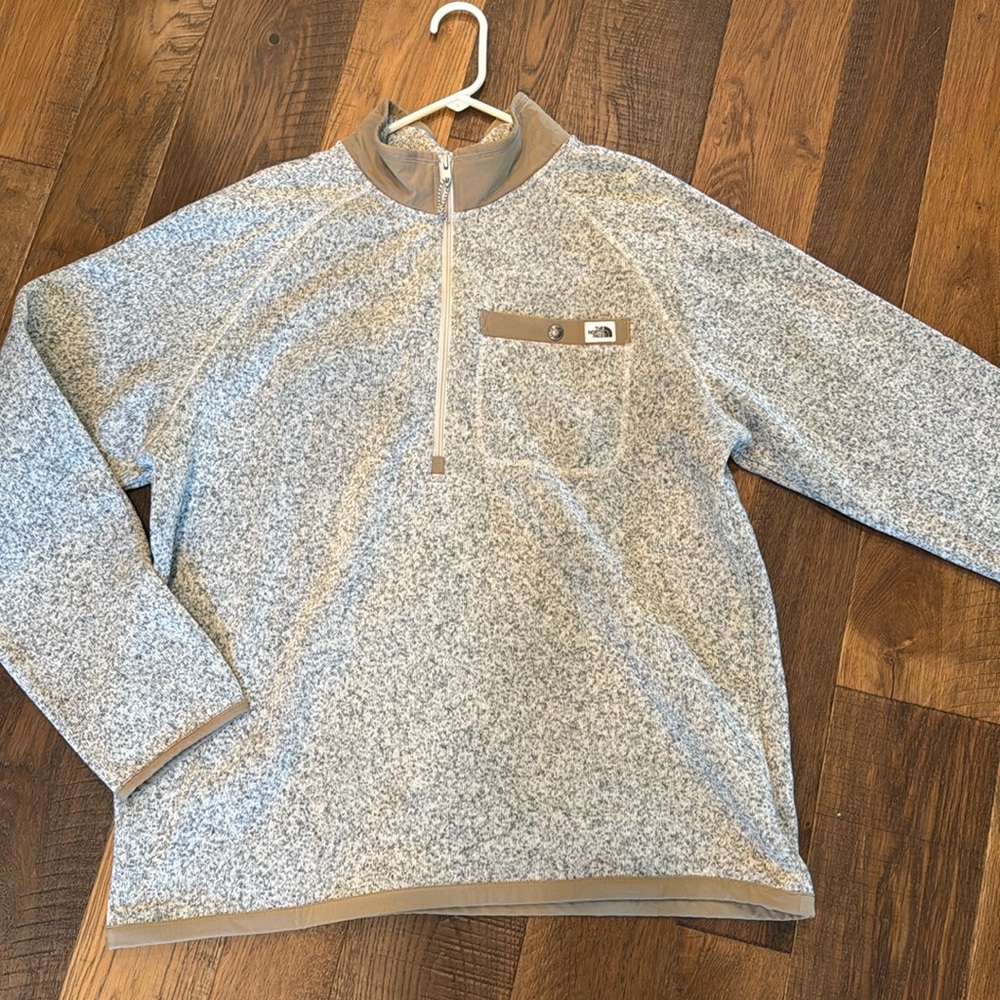 North Face 1/4 zip gordon lyons jacket XL